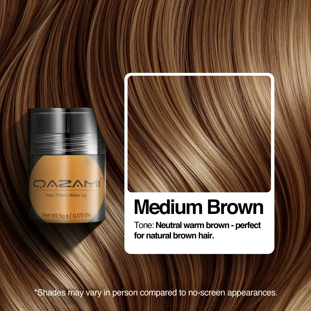 QAZAMI 5 g hair fibers