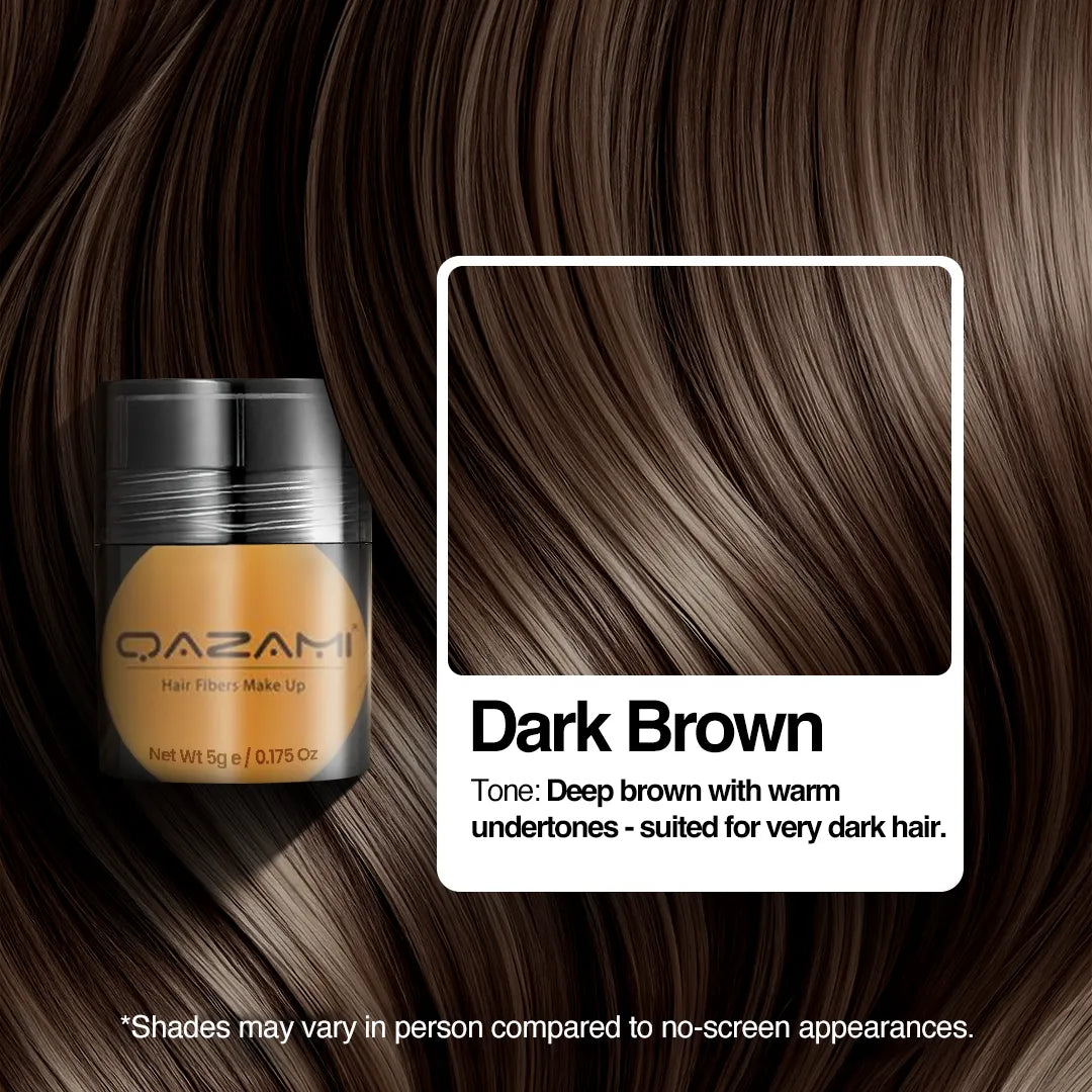 QAZAMI 5 g hair fibers