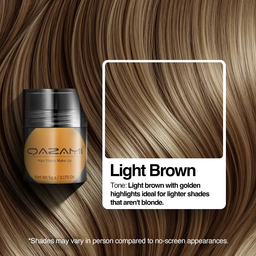 QAZAMI 5 g hair fibers