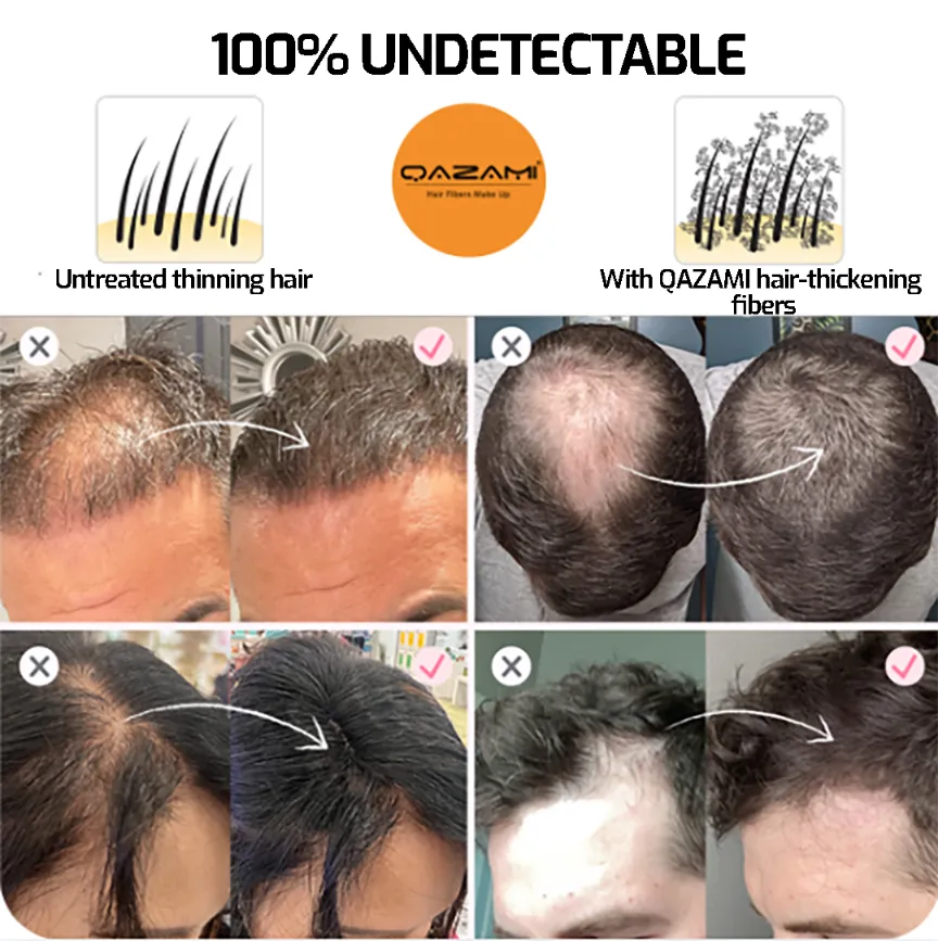 QAZAMI 32g hair fibres